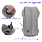 Inflatable Travel Pillow for Face and Neck