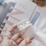 INS Nordic Style Marble Airpods Case