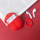 Red Lips Airpods Case