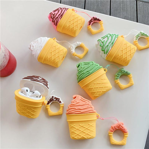 Ice Cream Airpods Case
