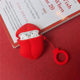 Red Lips Airpods Case