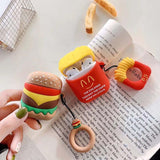 Burger&Fries Airpods TPU Case