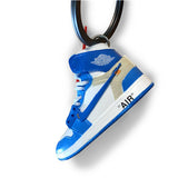Air Jordan 1 UNC X Offwhite Mini Sneaker(Tiny Sneaker) Keychain