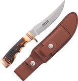 Uncle Henry 153UH Golden Spike Rat Tail Tang Fixed Blade Knife