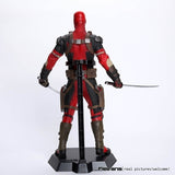 Crazy Toys Deadpool PVC Action Figure Collectible Model Toy 12\ 30cm red / sliver HRFG516