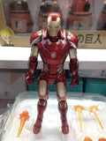 Iron Man Action Figure Iron Man MK43 Kids Toy Figures Collectible Toy