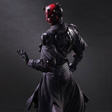 New Play Arts Star War Darth Maul PA Black Knight Darth Vader Imperial Stormtrooper 27cm PVC Action Figure Doll Toys Kids Gift (Color: Red)