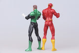 Hot Sale 7pcs/set Justice league superman Wonder flash batman Lantern Aquaman movable PVC Action Figure Collectible Model Toy 17cm KT2605