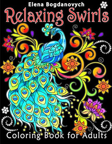 Relaxing Swirls: Coloring Book for Adults