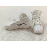 3D mini sneaker nike Air Jordan 1 OFF WHITE 1:6 white