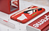 OFF-WHITE 3D "The Ten" Textured iPhone Cases - Red Edge