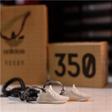 Yeezy Boost 350 V2 Cream White 3D Mini Sneaker Keychains with Box and Bag