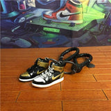 Handcrafted AJ1 "Gold Top 3" (Not Gold Toe) 3D Keychain with Box and Bag