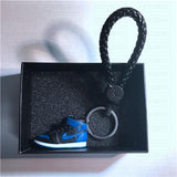 Handcrafted AJ1 "Royal" 3D Keychain with Box and Bag