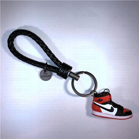 Handcrafted AJ1 "Shattered Backboard" 3D Keychain with Box and Bag