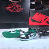 Handcrafted AJ1 "Defining Moments Celtics" 3D Keychain with Box and Bag