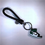 Handcrafted AJ1 "Defining Moments Celtics" 3D Keychain with Box and Bag