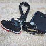 Handcrafted AJ11 "Bred" 3D Keychain with Box and Bag